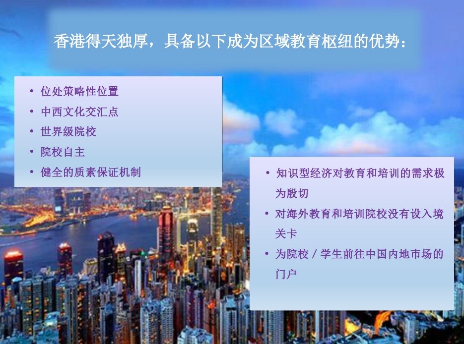 为甚麽选择香港？